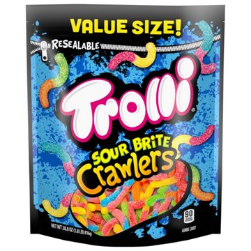 Trolli Sour Brite Crawlers Value Size, 28.8 oz