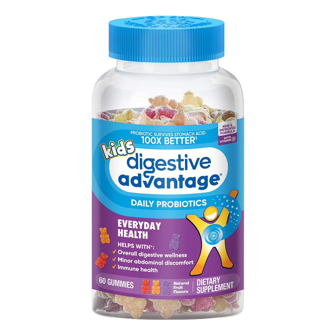 Digestive Advantage Kids Daily Probiotic Gummies; image 1 of 8