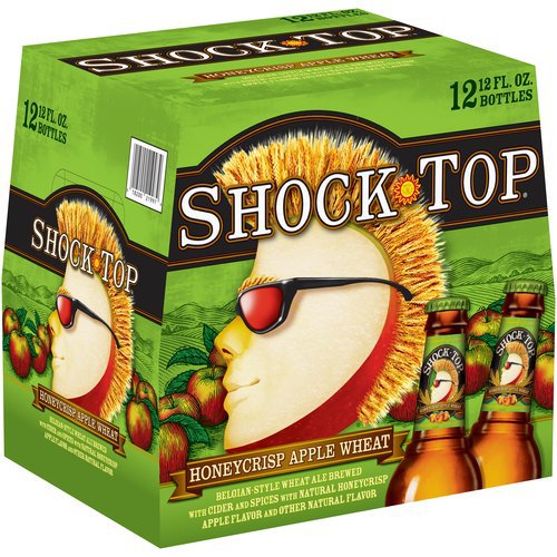 Shock Top Honeycrisp Apple Wheat Ale 12 pk Bottles Shop Beer at HEB