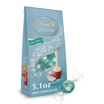 Lindt Lindor Coconut Milk Chocolate Truffles