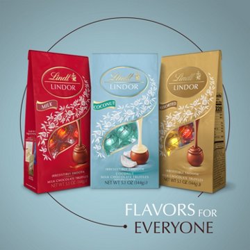 Lindt Lindor Coconut Milk Chocolate Truffles