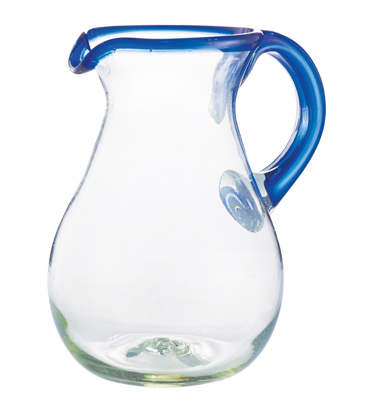 Pitcher Hielo Clear Crystal - COBALTO - Authentic Mexican Living