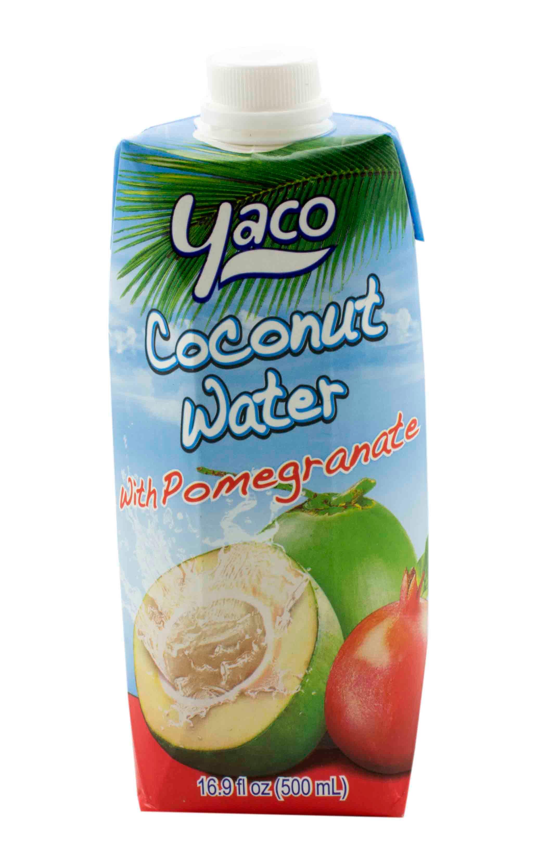 Yaco Coconut With Pomegranate Water Shop Coconut Water at HEB