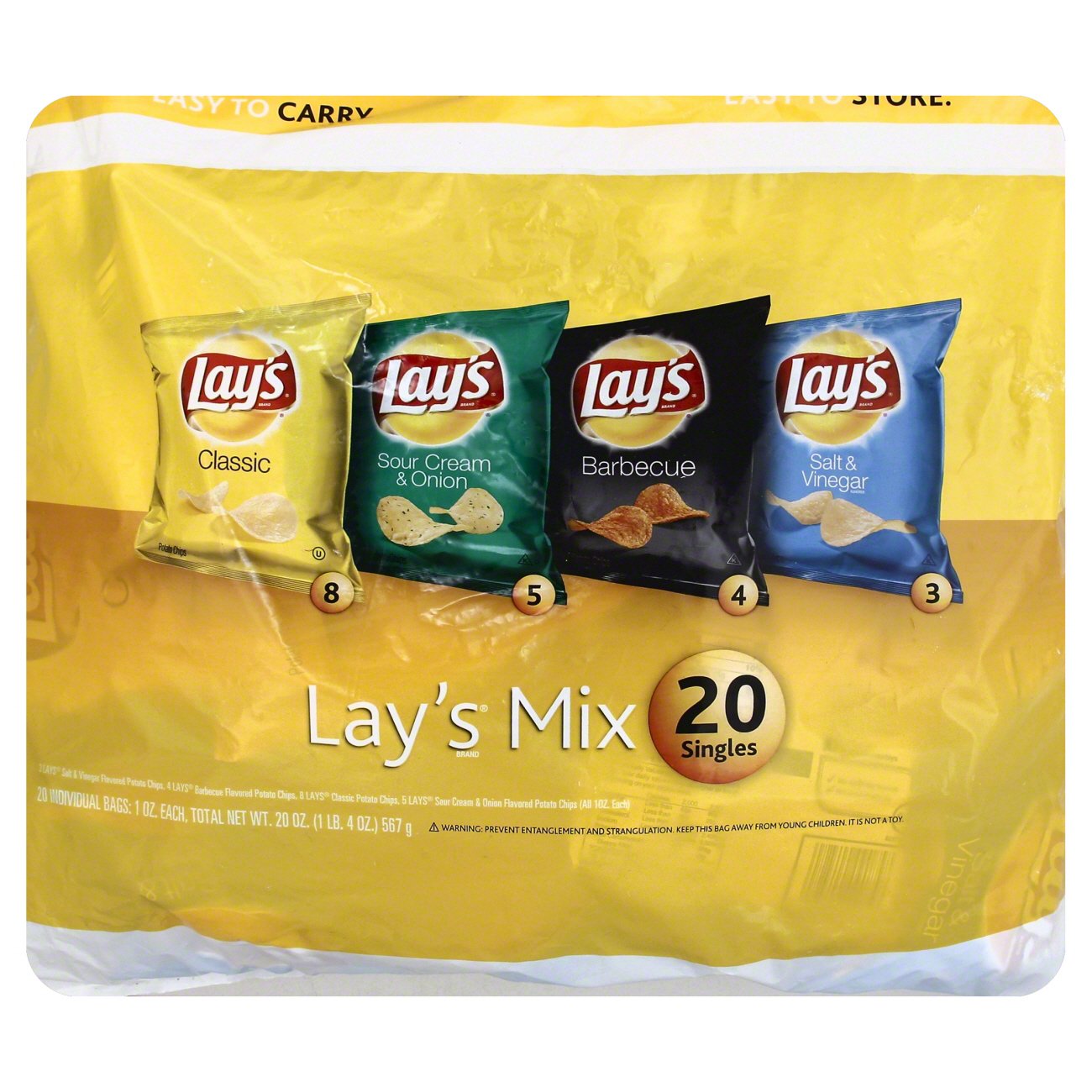Lay's Mutipack Mix Potato Chips Shop Chips at HEB