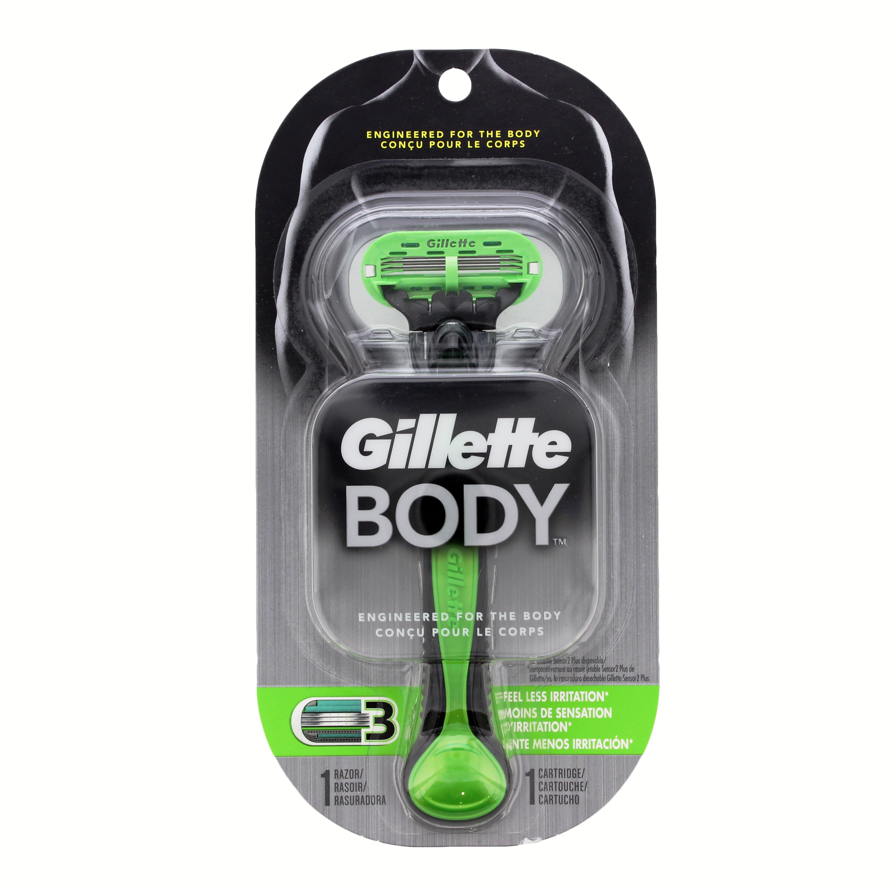 gillette razor body