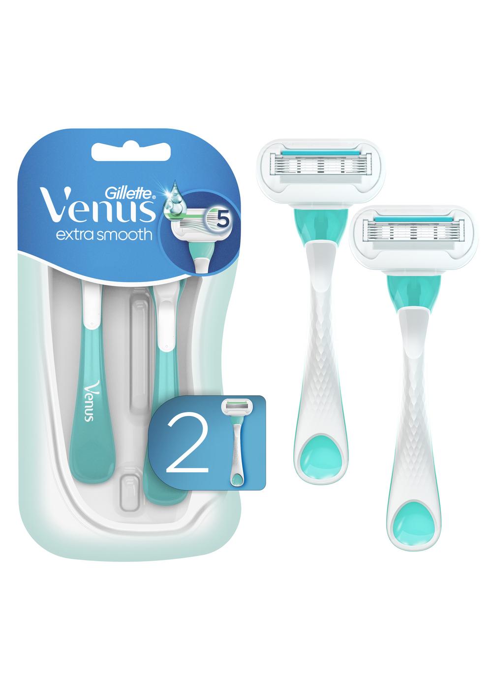 Gillette Venus Extra Smooth Sensitive Disposable Razors; image 3 of 11