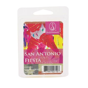 ScentSationals San Antonio Fiesta Scented Wax Melt Cubes, 2.5 oz