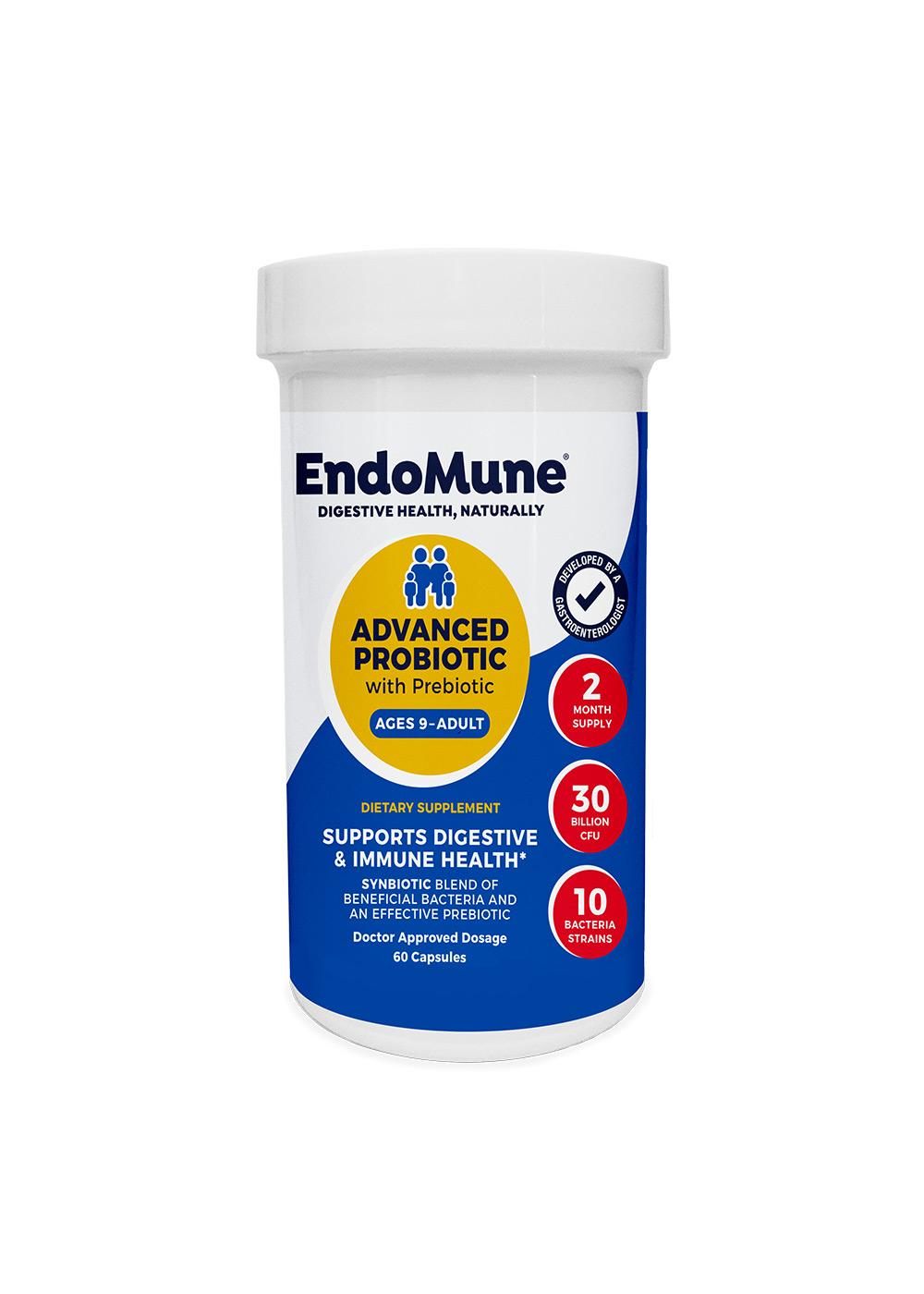 EndoMune Daily Advanced Probiotic Capsules; image 1 of 4