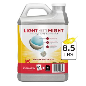 Tidy Cats Purina LightWeight 24/7 Performance Odor Control Multi-Cat Litter Clumping Dust Free, 8.5 lb