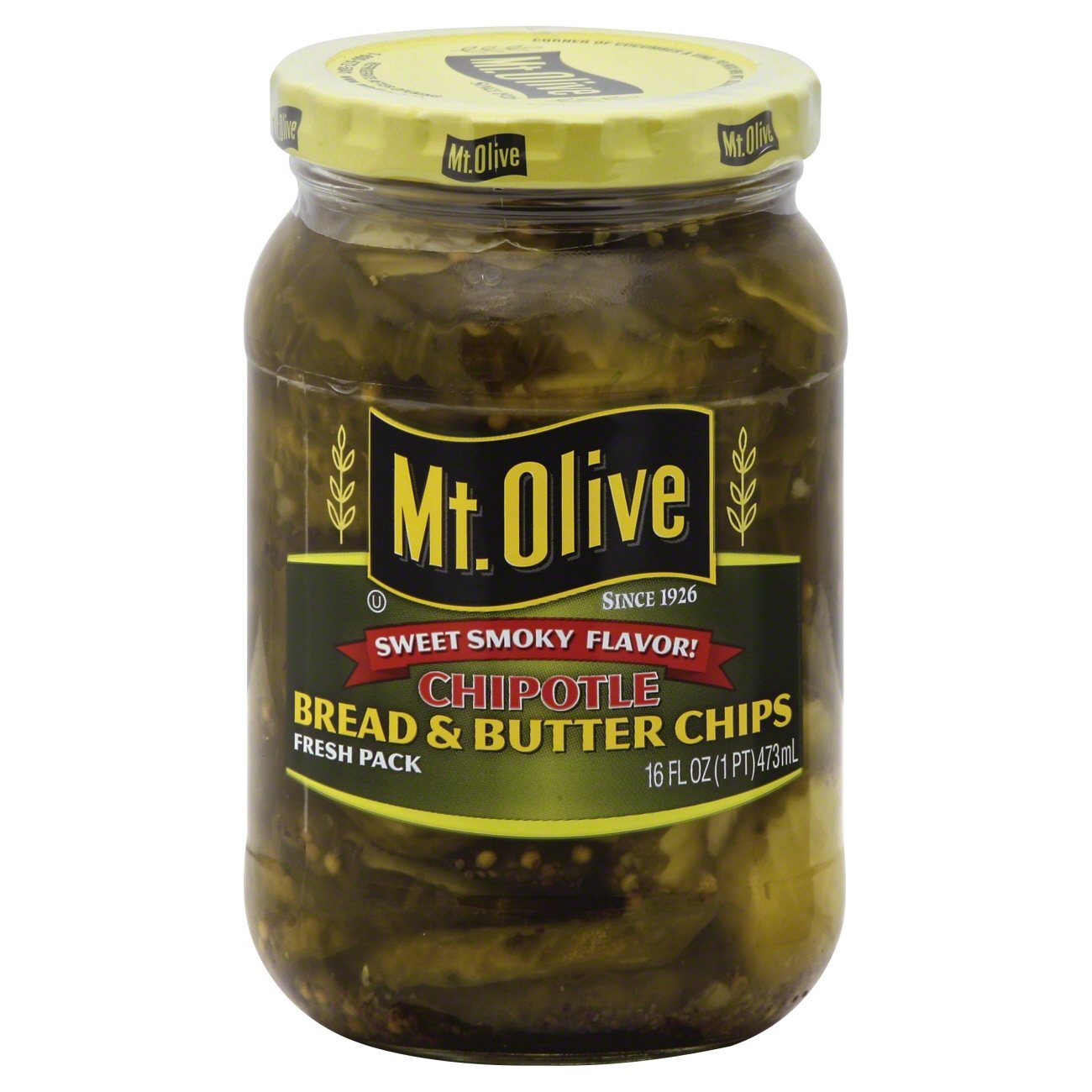 Mt. Olive Chipotle Bread and Butter Chips Shop Vegetables at HEB