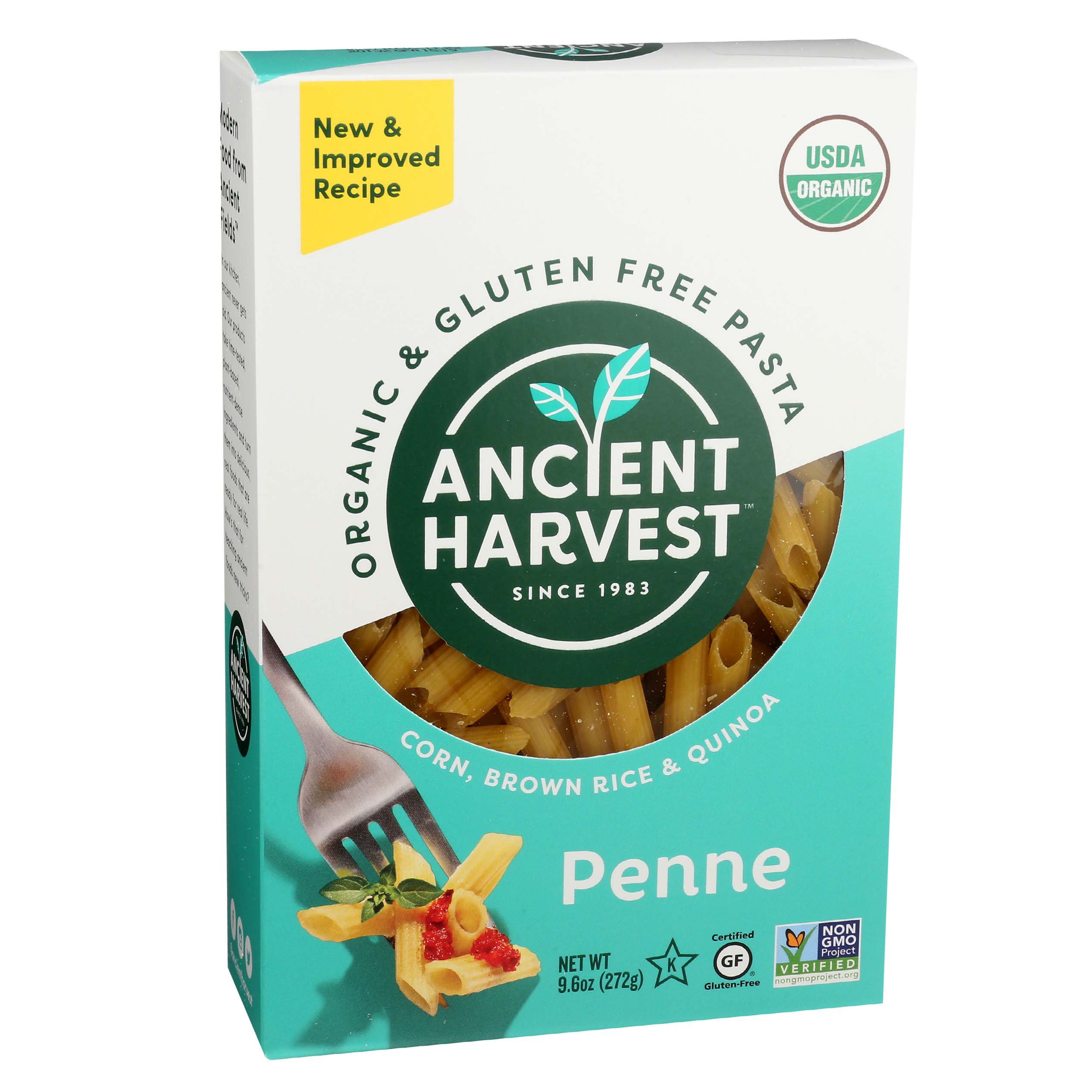 Ancient Harvest Organic GlutenFree Quinoa Penne Shop Pasta at HEB