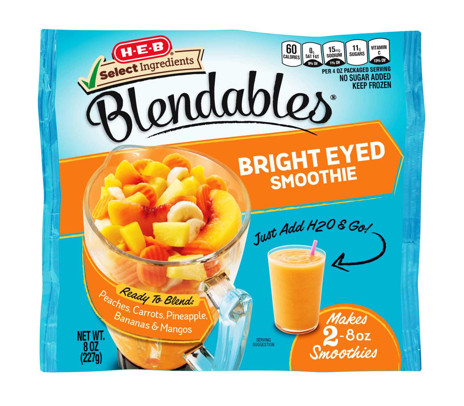 H-E-B Blendables Bright Eyed Smoothie Mix; image 1 of 2