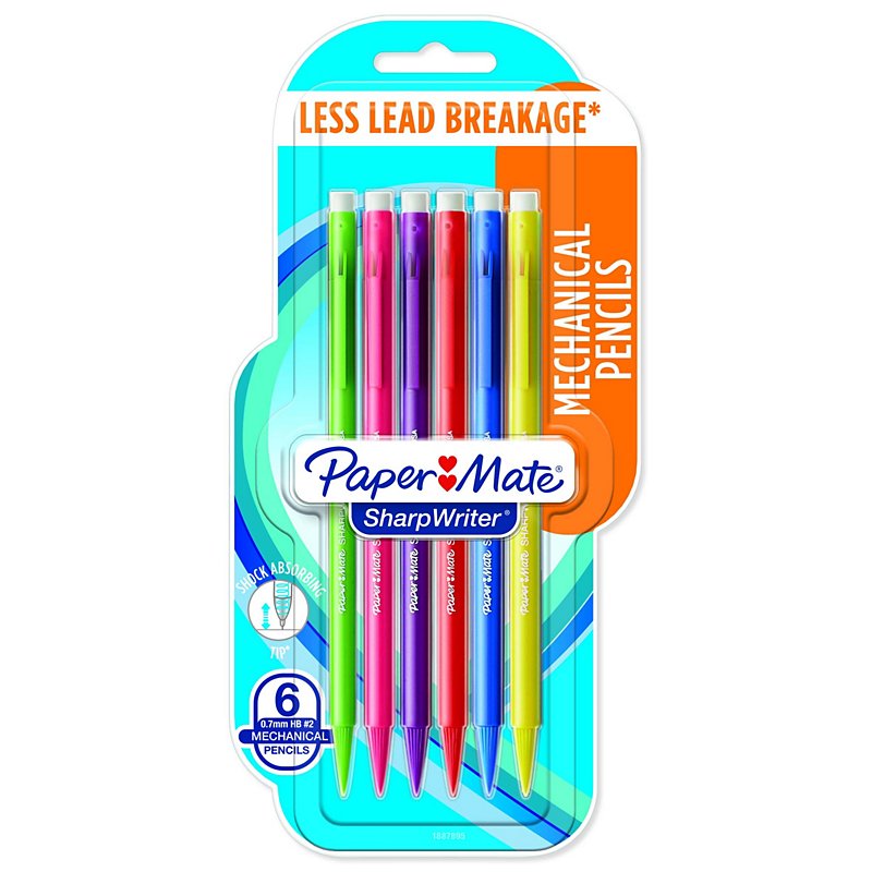 Paper Mate Sharpwriter 0.7mm #2 Mechanical Pencils - Shop Pencils at H-E-B