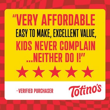 Totino's Triple Cheese Party Pizza Pack, 4 ct