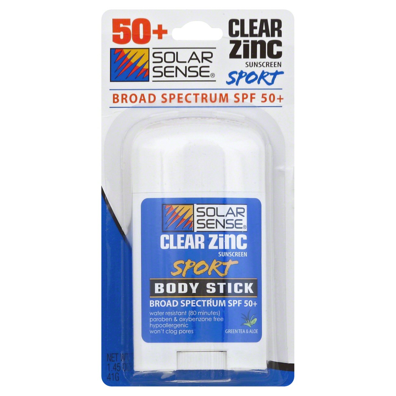 Solar Sense Clear Zinc Sport Body Stick Sunscreen SPF 50+ Shop