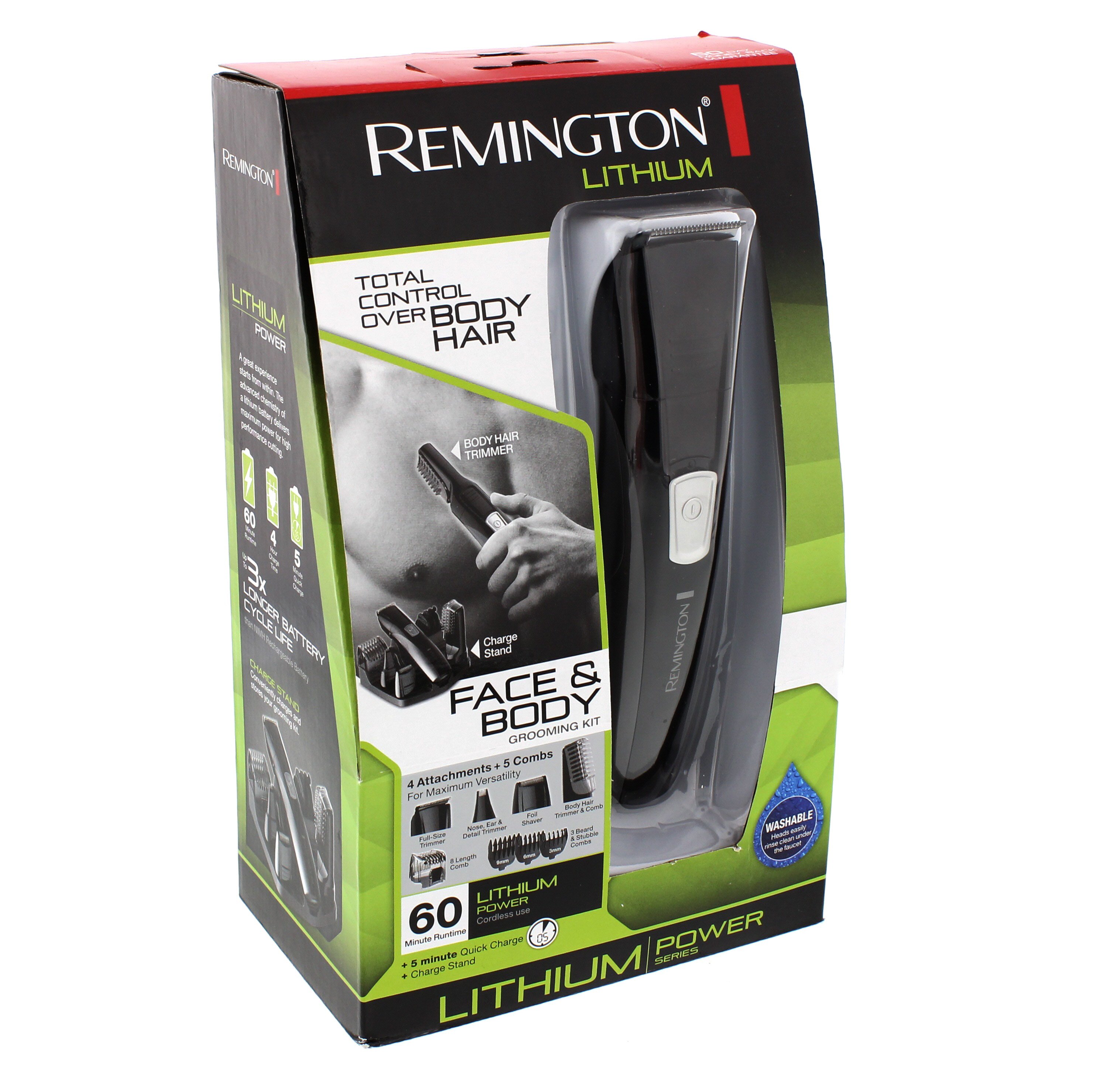 remington pg525 lithium head to toe body groomer