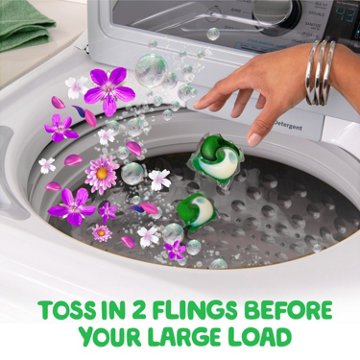 Gain Flings Liquid Washing Detergent Pacs - Moonlight Breeze Scent