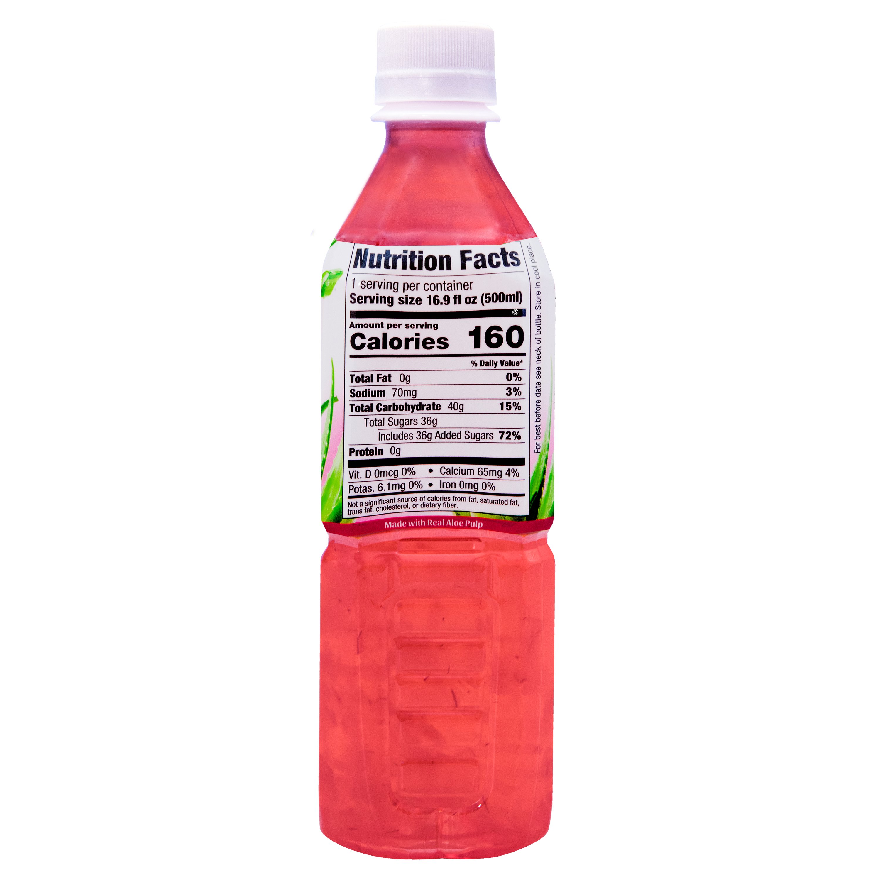 El Mexicano Pomegranate Aloe Vera Drink