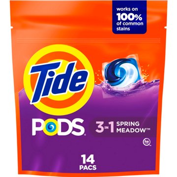 Tide PODS 3-in-1 Laundry Detergent Pacs - Spring Meadow Scent