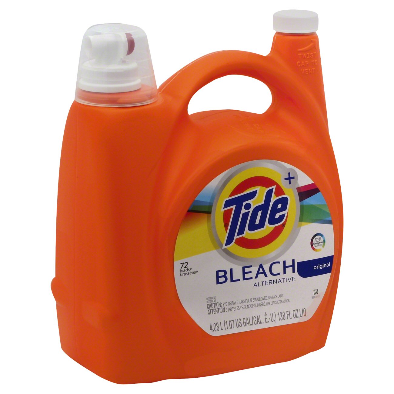 Tide Original With Bleach Alternative Liquid Detergent 72 Loads Shop