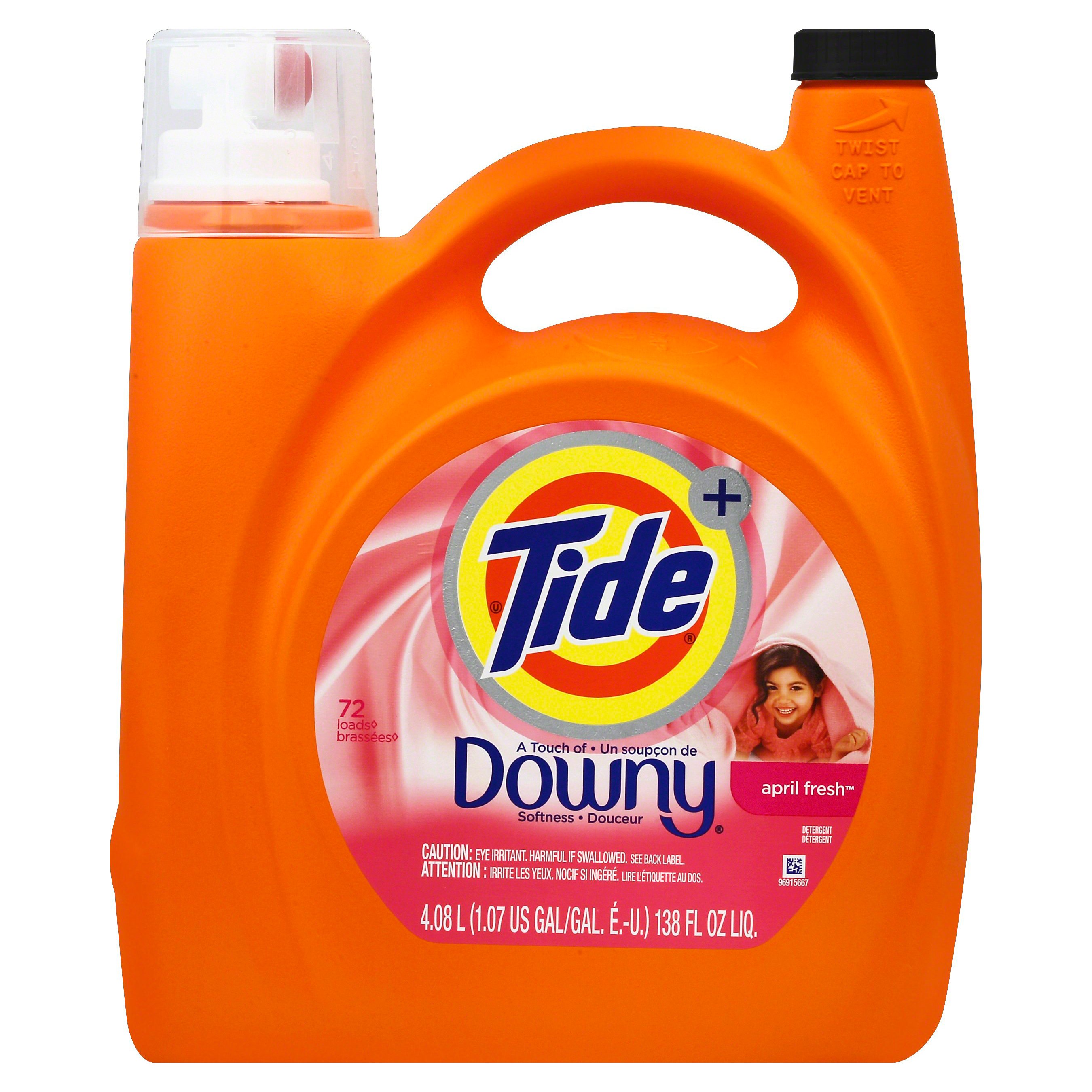 Tide Plus Downy April Fresh Liquid Laundry Detergent 72 Loads Shop