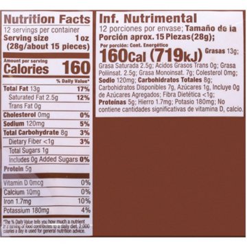 H-E-B Cashew Grande Whole Roasted Cashews with Sea Salt, 12 oz