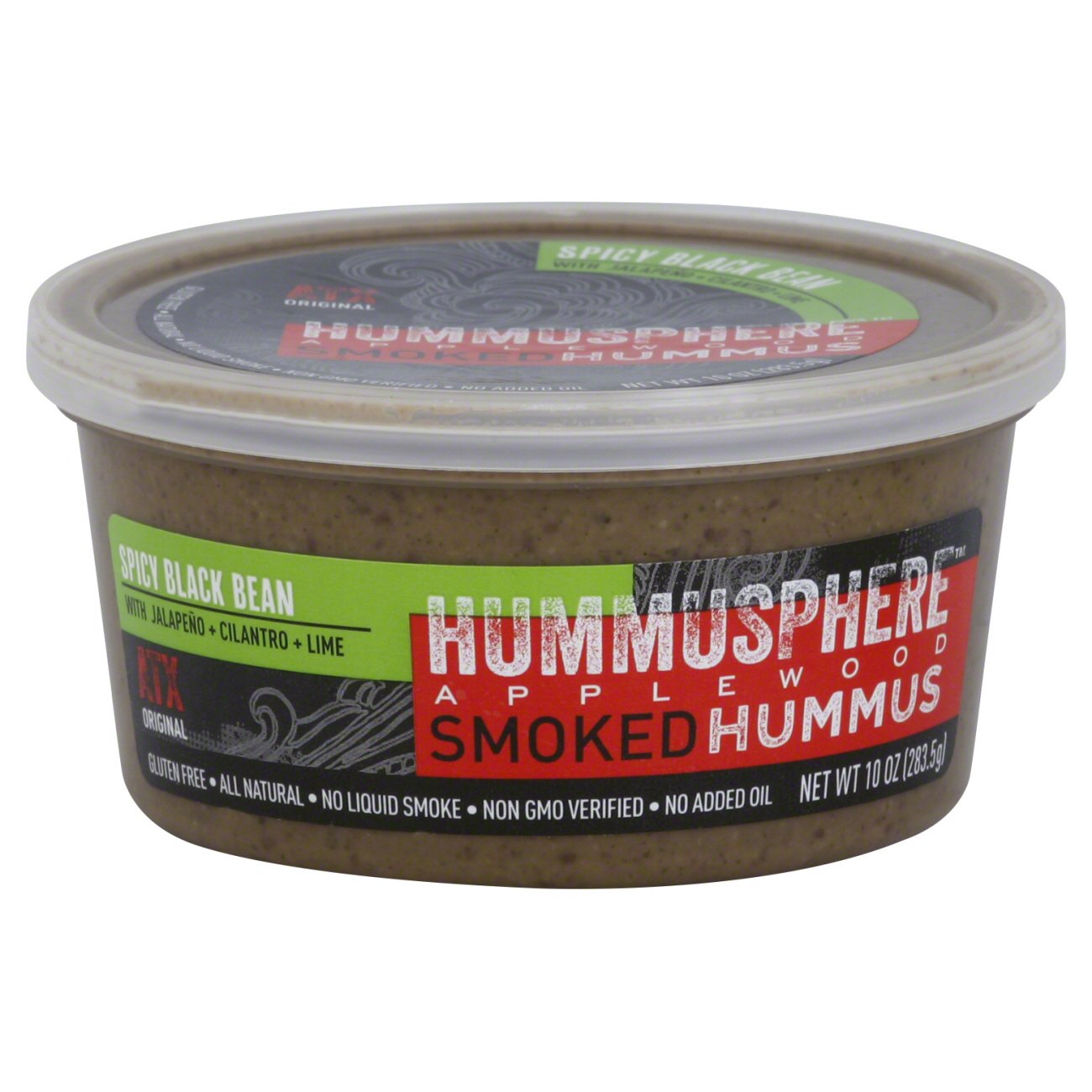 Hummusphere Spicy Black Bean Applewood Smoked Hummus Shop Dip at HEB
