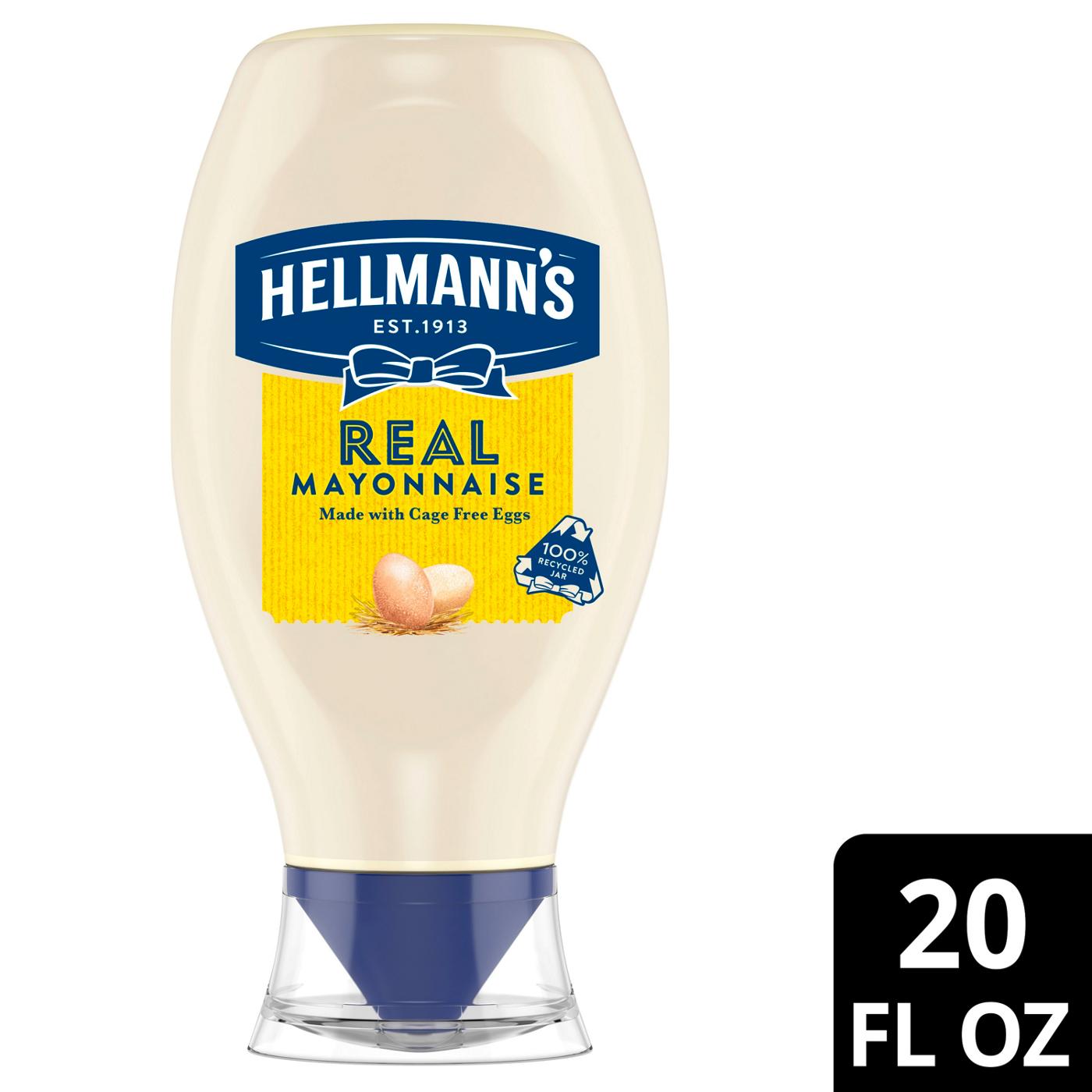 Hellmann's Real Mayonnaise Squeeze Bottle; image 5 of 6