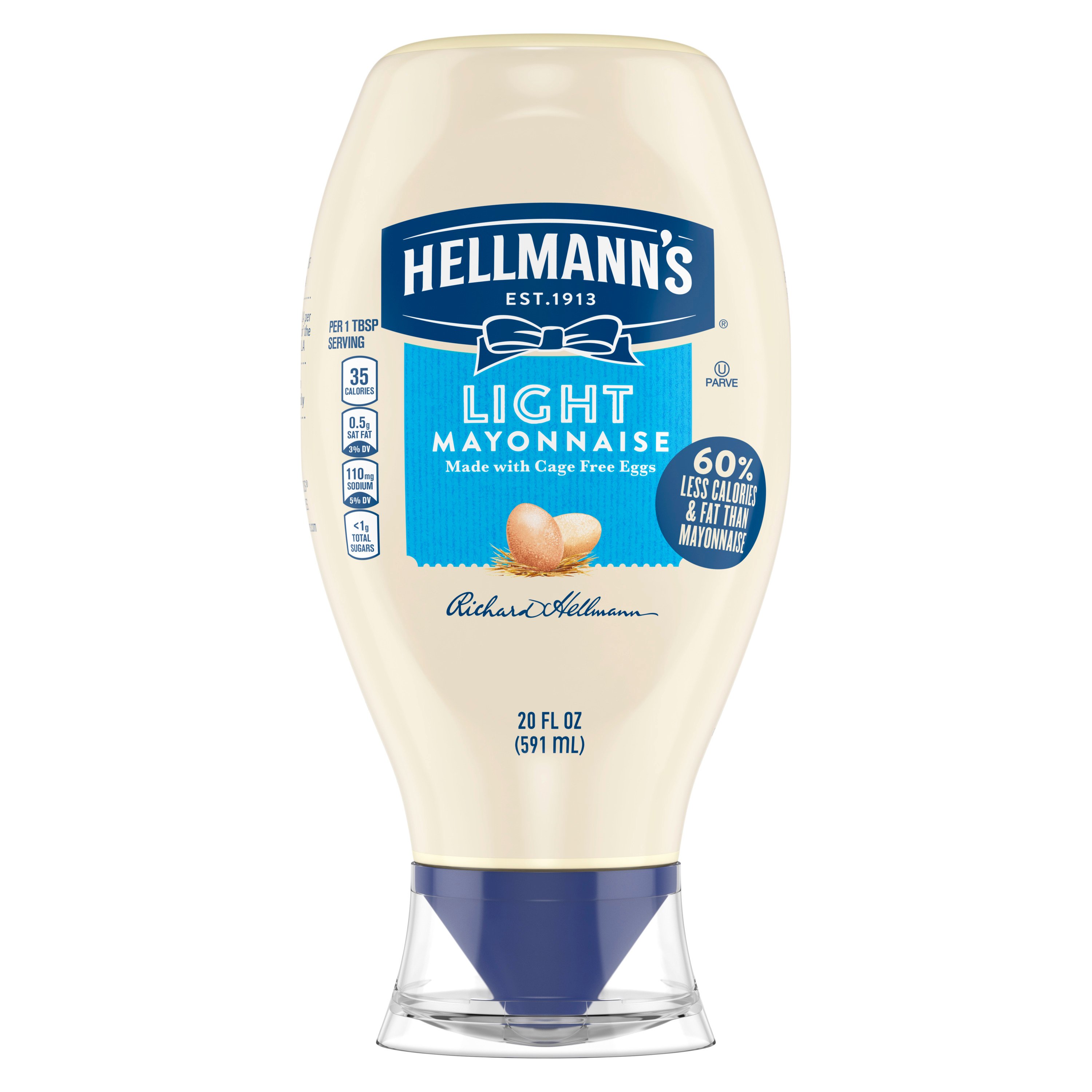 Hellmann's Squeeze Light Mayonnaise - Mayonnaise & Spreads at H-E-B