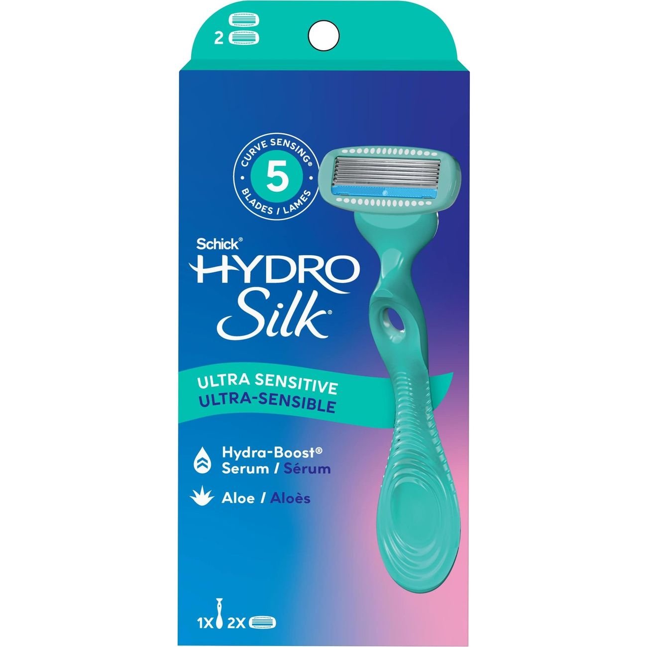 schick hydro silk trimstyle moisturizing razor