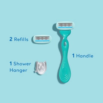 Schick Hydro Silk Ultra Sensitive 5-Blade Razor + 2 Refills