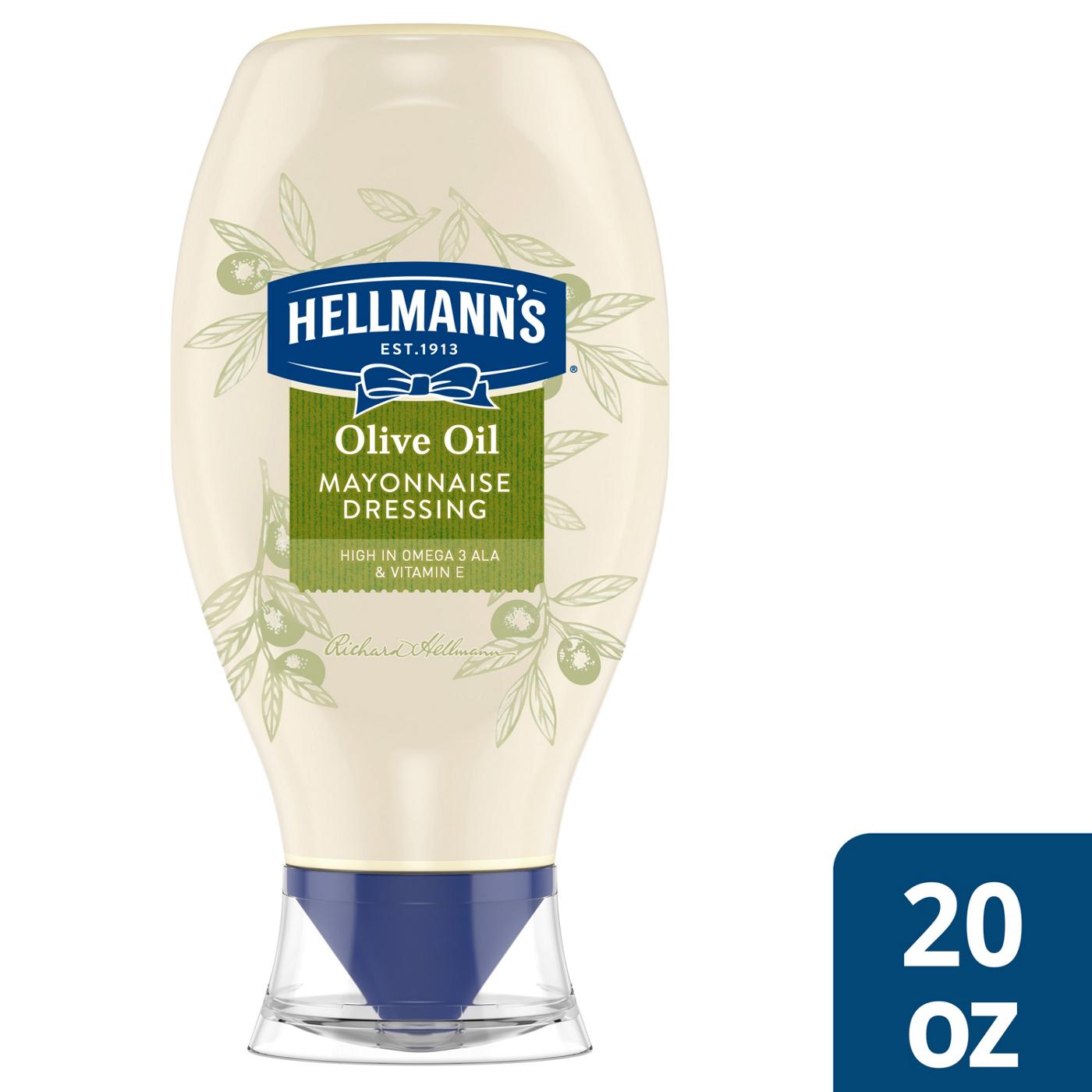 Hellmann's Mayonnaise Dressing with Olive Oil; image 2 of 2