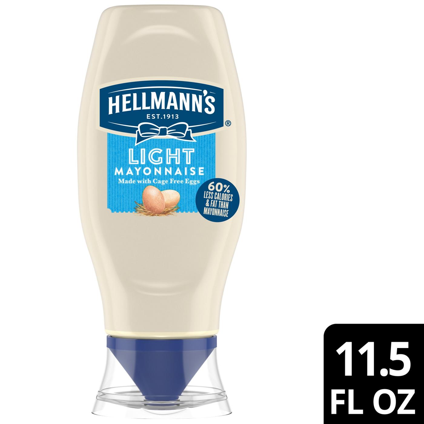 Hellmann's Squeeze Light Mayonnaise; image 7 of 7