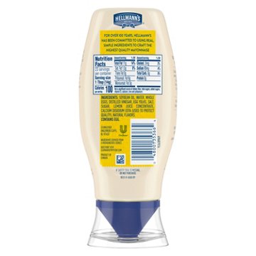 Hellmann's Real Mayonnaise Squeeze Bottle
