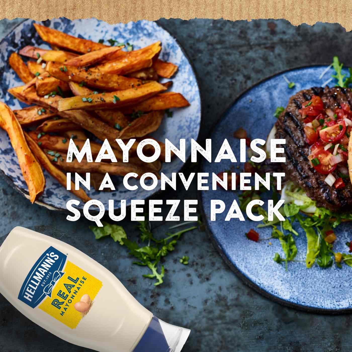 Hellmann's Real Mayonnaise Squeeze Bottle; image 6 of 8