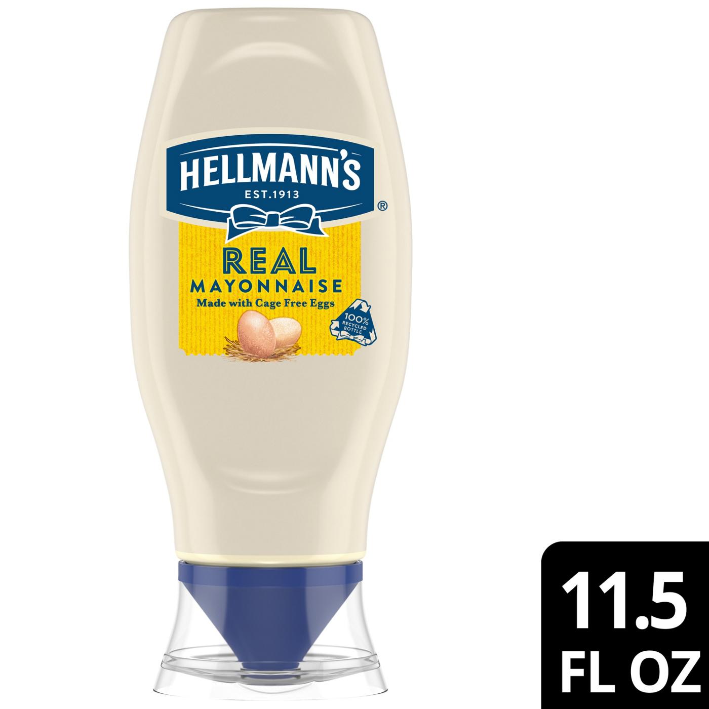 Hellmann's Real Mayonnaise Squeeze Bottle; image 7 of 8