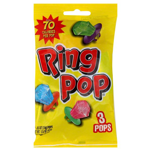 Ring Pop Fruit Pop Candy - Shop Candy at H-E-B