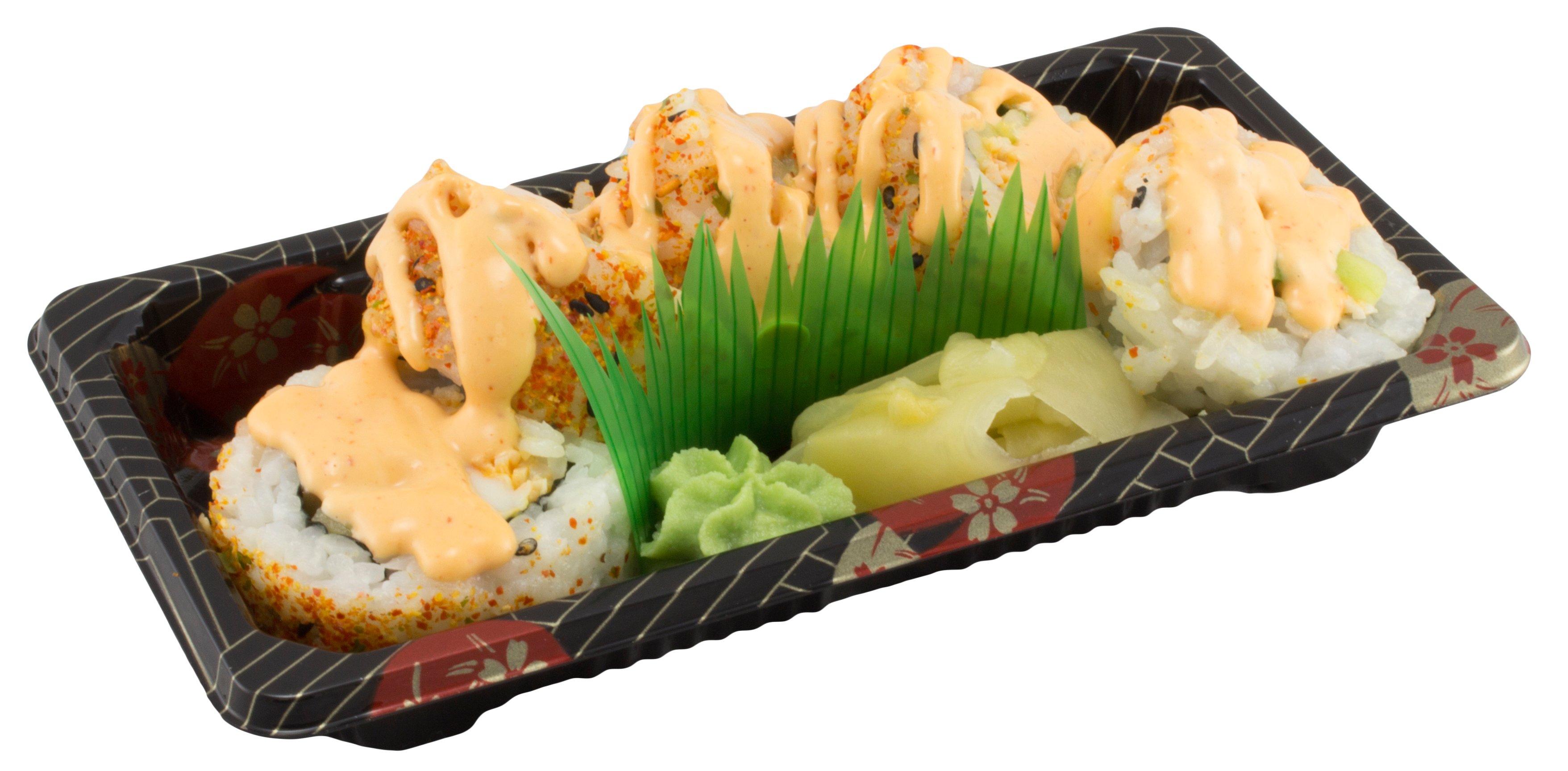 H-E-B Sushiya Appetizer Spicy California Roll With Imitation Crab ...