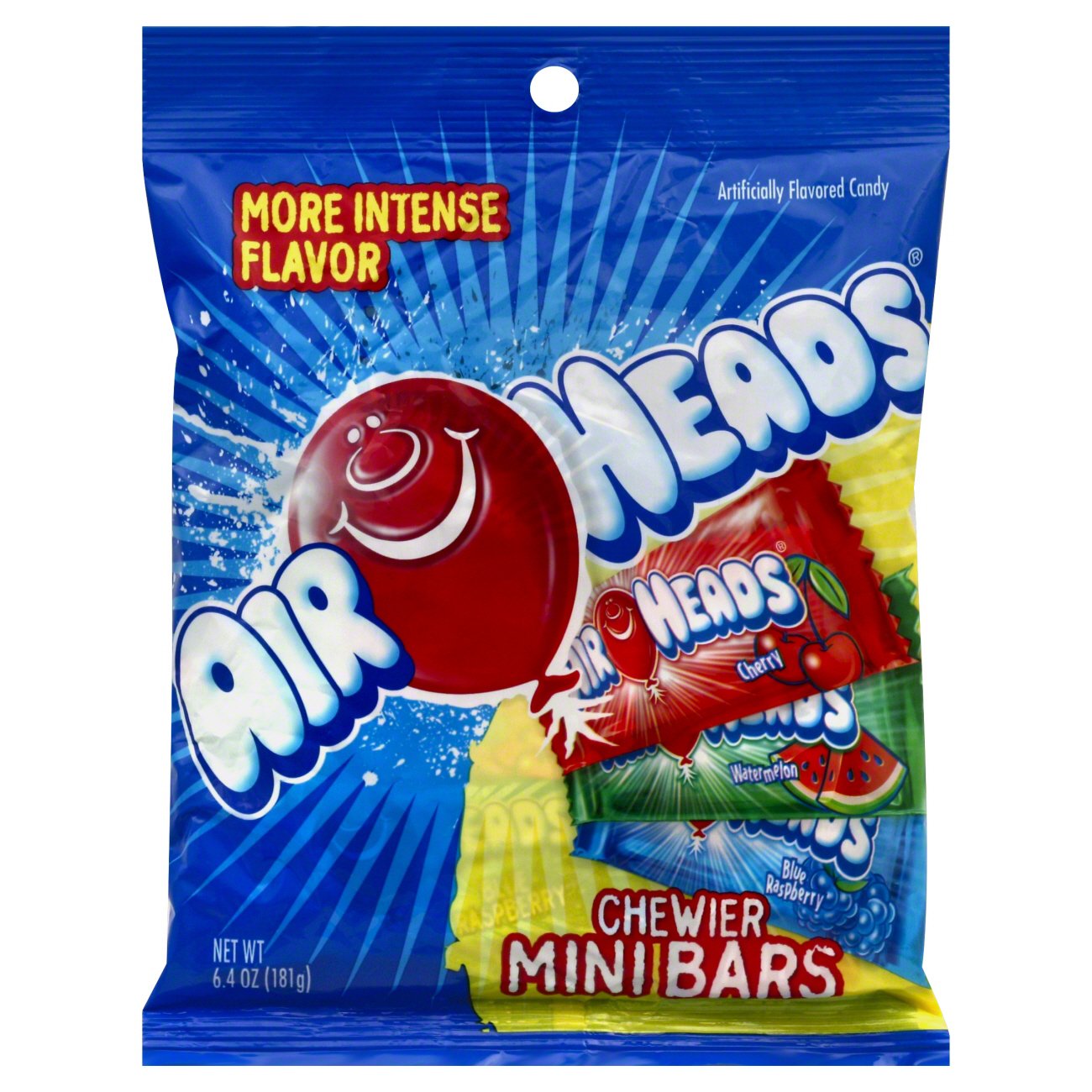 Airheads Chewier Mini Candy Bars Shop Candy at HEB