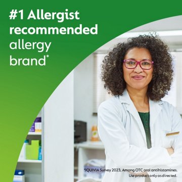 Zyrtec Allergy Dissolve Tablets, Cetirizine HCl, Citrus