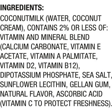 Silk Unsweetened Coconut Milk