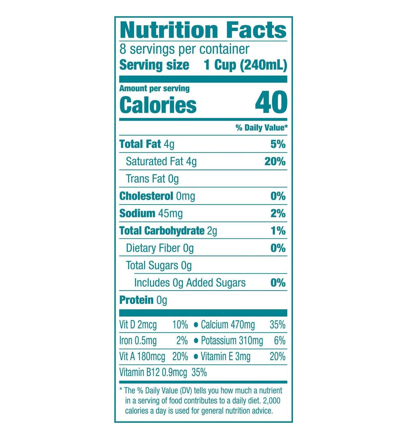 Silk Unsweetened Coconut Milk Shop Milk at HEB