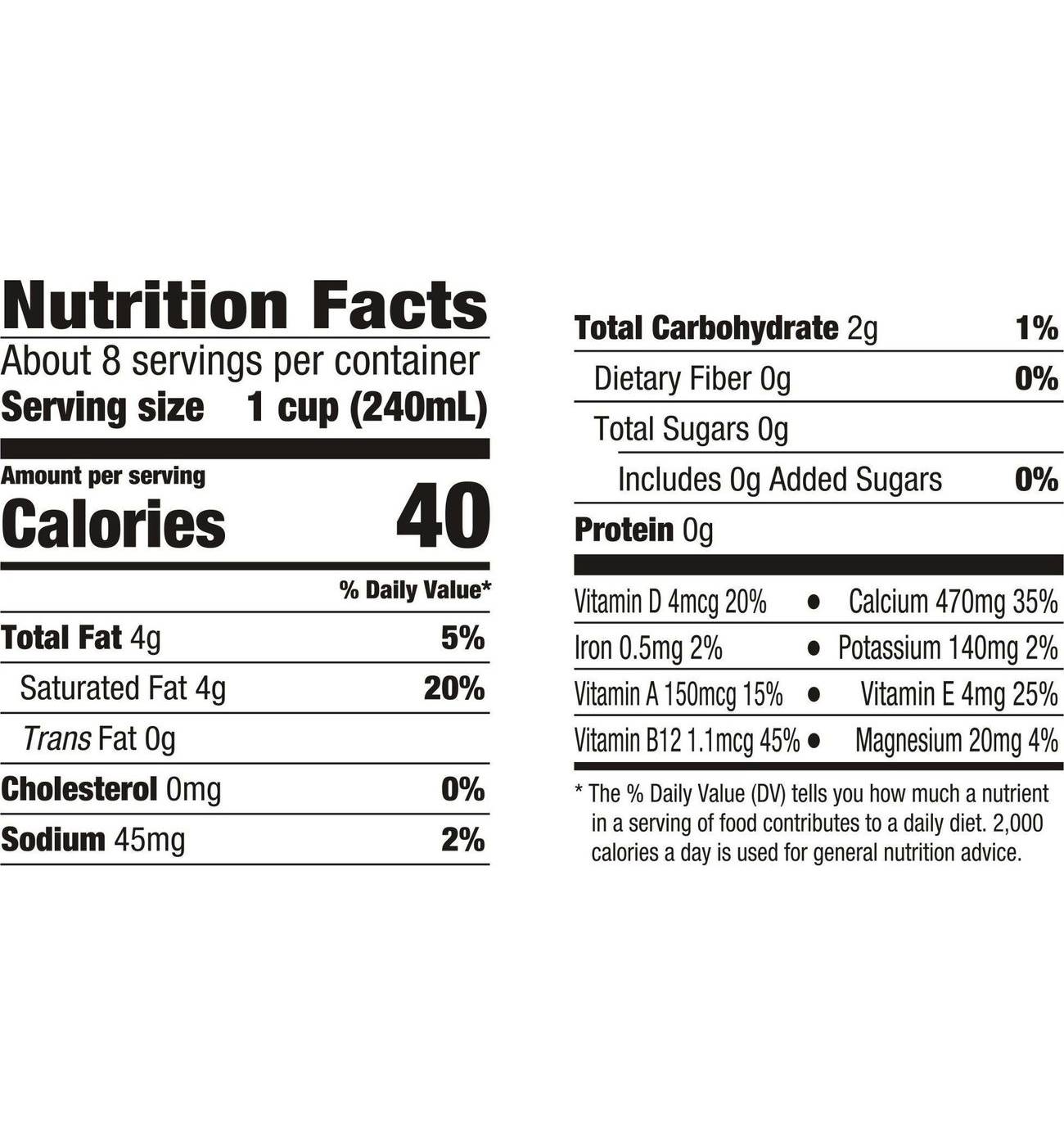 Silk Unsweetened Coconut Milk; image 8 of 10