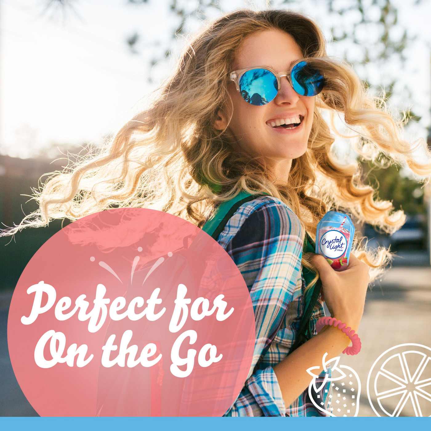 Crystal Light Liquid Strawberry Lemonade Drink Mix; image 4 of 9