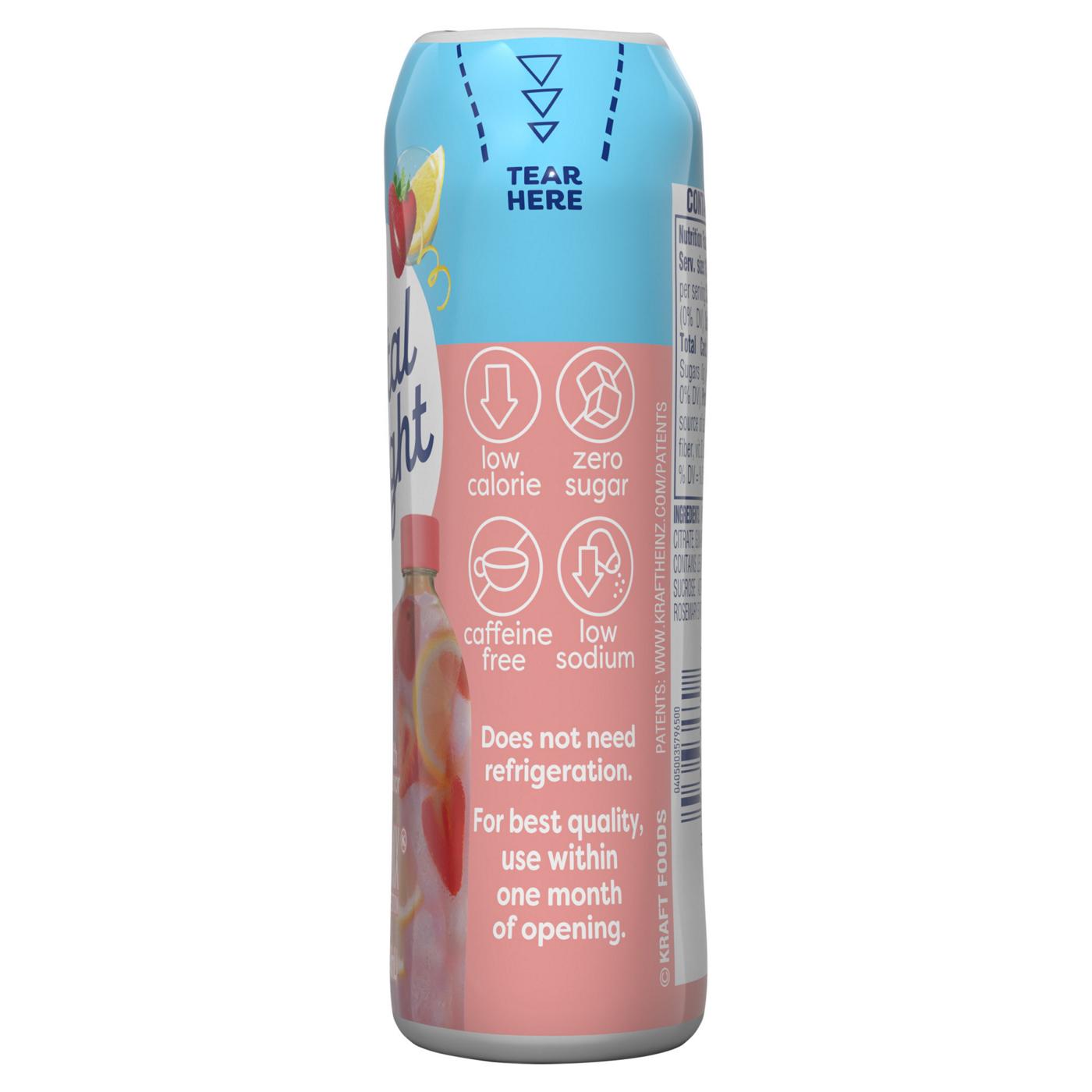 Crystal Light Liquid Strawberry Lemonade Drink Mix; image 5 of 9