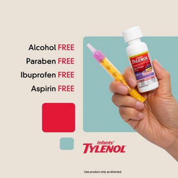 Infant's Tylenol Acetaminophen Liquid Medicine - Grape