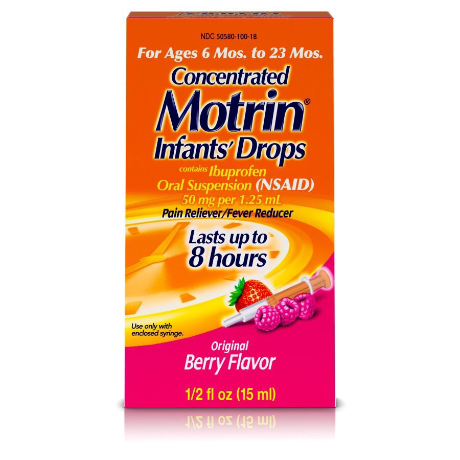 Infant's Motrin Concentrated Drops; image 1 of 7