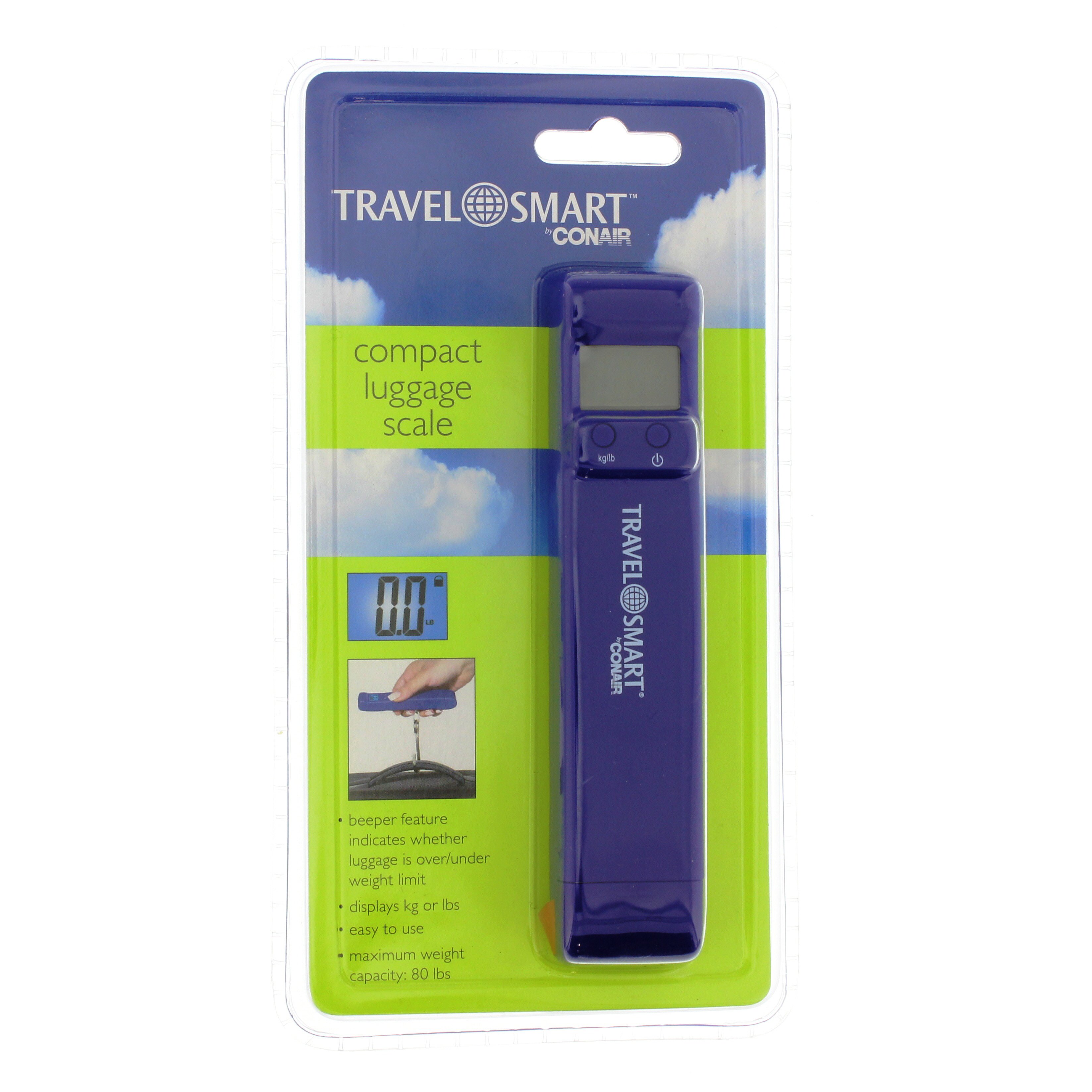 This portable luggage scale makes travel easier