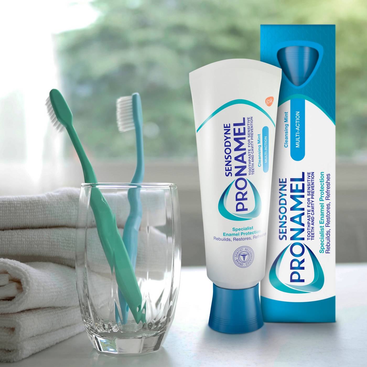 Sensodyne Pronamel Multi-Action Toothpaste - Cleansing Mint; image 5 of 7
