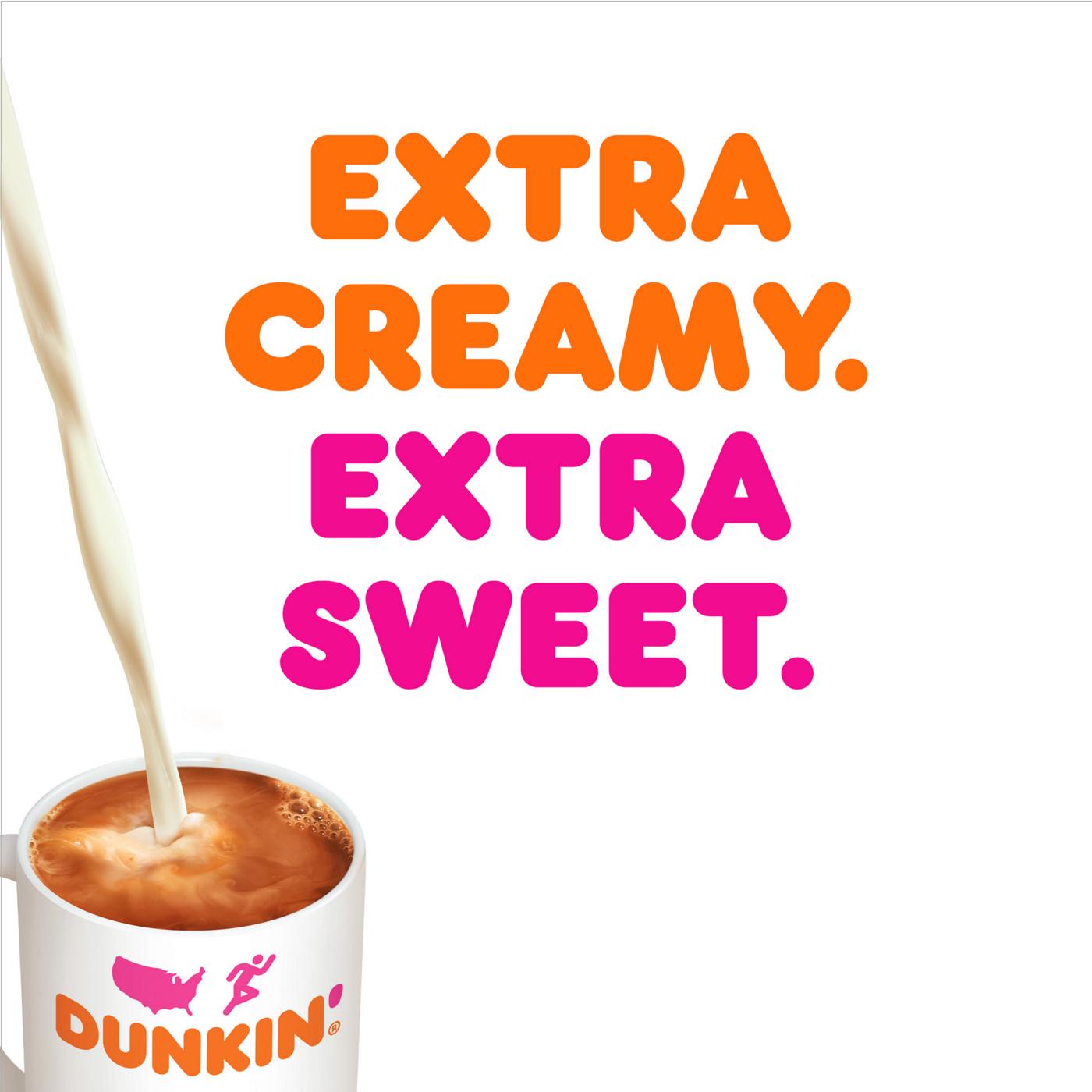 Dunkin' Extra Extra Liquid Coffee Creamer; image 5 of 5